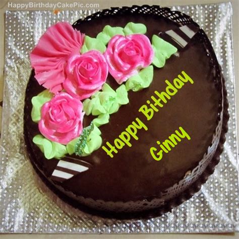 chocolate birthday cake  ginny