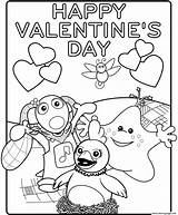 Valentine Coloring Valentines Printable Pages Happy Kids Cards Card Pdf Color Spongebob Print Sheets Getcolorings Fresh Book Library Choose Board sketch template