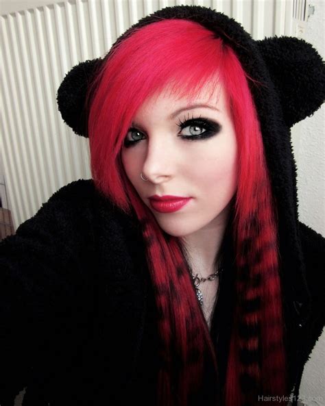 41 Best Pictures Hot Emo Girls With Black Hair Amber Mccrackin Emo