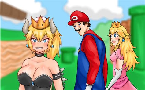 horny internet artists will not stop drawing bowsette a bowser peach