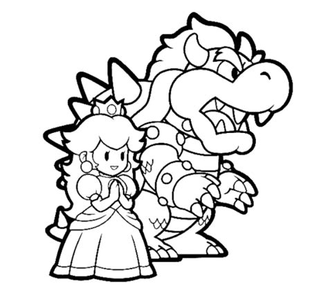 bowser coloring pages  coloring home