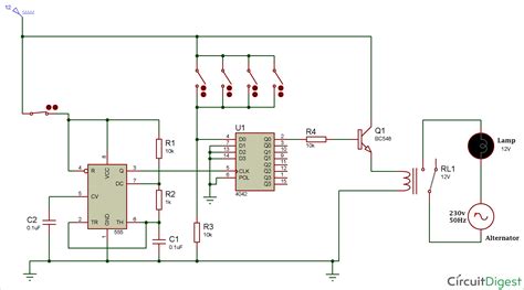 switch circuit diagram     switch wiring works  wire   wire control
