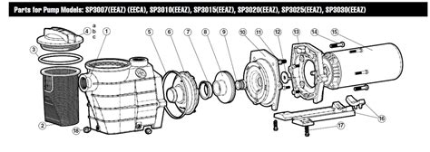 super ii sp pump series replacement parts   test pool supplies trusted