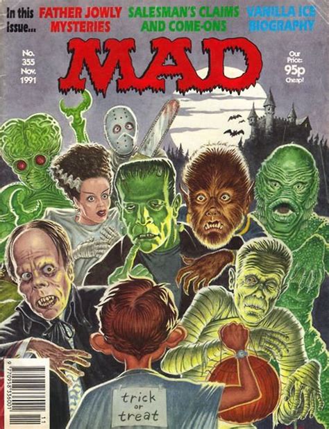 Mad Magazine Classic Movie Monsters Mad Magazine