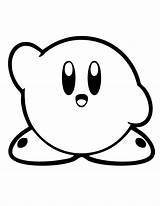 Kirby Coloring Pages Clipartmag sketch template