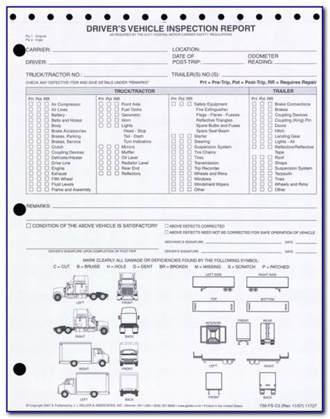 dot trailer inspection sheet form resume examples evkbrgrkd