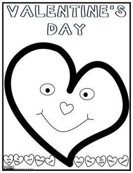 valentines day coloring page  innovative teacher valentines day