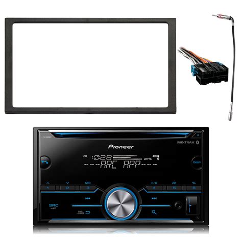 pioneer double din bluetooth mixtrax cd receiver enrock double din install dash kit metra