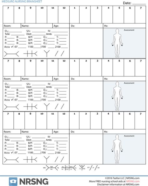 patient nursing report sheet  sheet pack nrsng  regard
