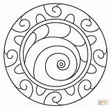 Spiral Printable Hundertwasser Disegni Kalau Deh Warnai Coba Pikiran Banyak Pola Spiralen Supercoloring Ausmalbilder Mosaik sketch template