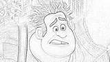 Ralph Breaks Internet Coloring Pages Filminspector Downloadable Reilly Wreck Features John sketch template