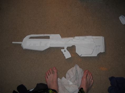 Props Hell Razers Br55 Battle Rifle Halo Costume And Prop Maker