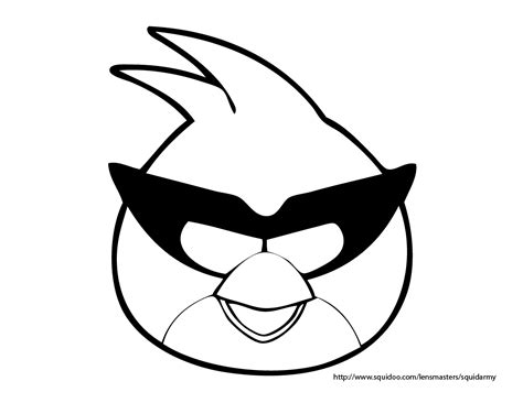 angry birds coloring pages squid army