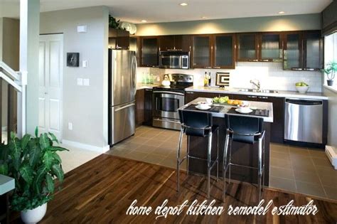 gorgeous home depot kitchen remodel estimator home decoration style  art ideas