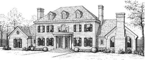 french country style house plan    bed  bath country style house plans colonial