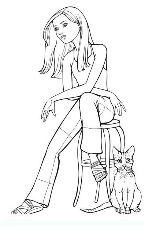 Fashion 7 Teens And Adults Coloring Pages Coloring Pages For Adults