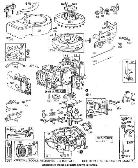 briggs stratton engine diagram chainsaw