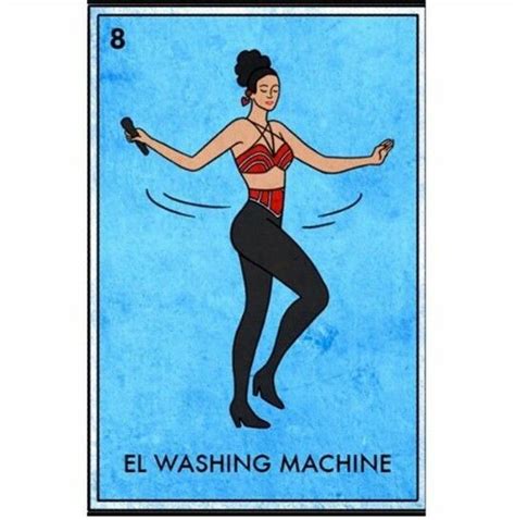 washing machine loteria cards selena quintanilla selena