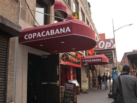 copacabana supper club nightlife in midtown west new york