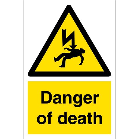 danger  death signs  key signs uk