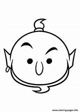 Tsum Aladin Disney Coloring Pages Printable sketch template