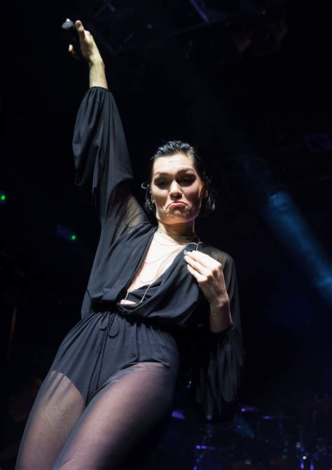 jessie j performing live on stage in london