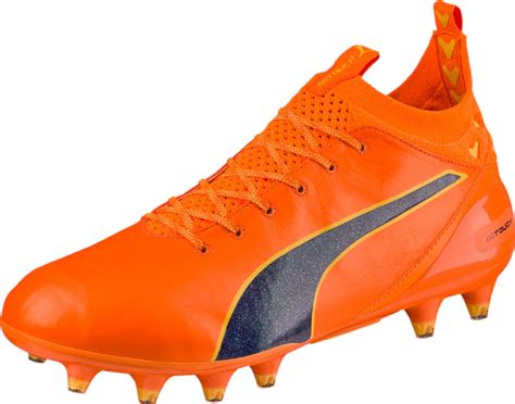 orange clown fish puma evotouch  boots released footy headlines