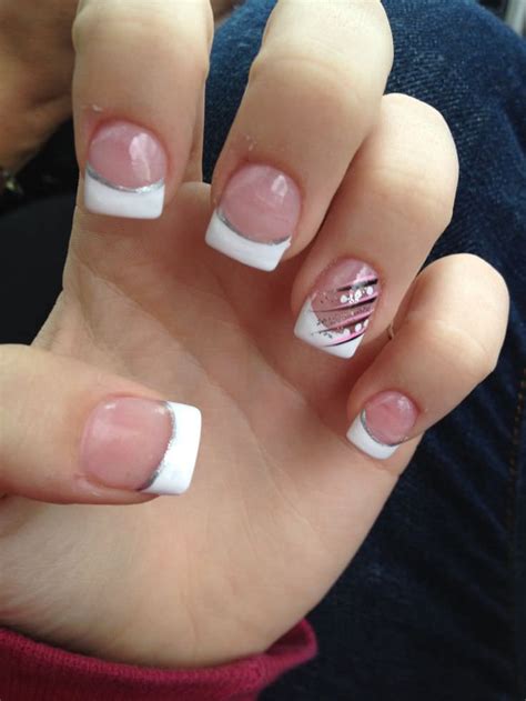 22 French Tip Nail Art Designs Ideas Design Trends