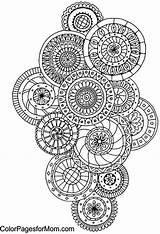 Paisley Mandalas Malvorlage Colorpagesformom Ausmalen Ausdrucken Circles Glue Zentangle Colorarty Kaynak Artikel sketch template