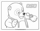 Coloring Pages Disney Junior Jr Goldie Bear Oso Agent Special Sheets Colouring Printable Color Getcolorings Popular Molang sketch template