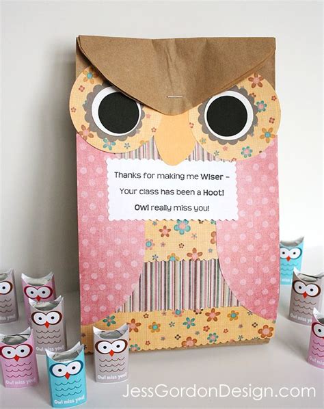 owl   teacher gift classmates gifts owl   craft