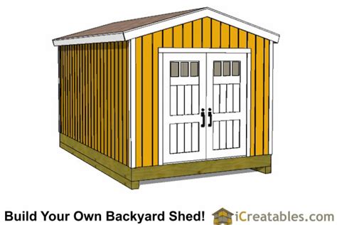 shed plans diy shed designs backyard lean  gambrel