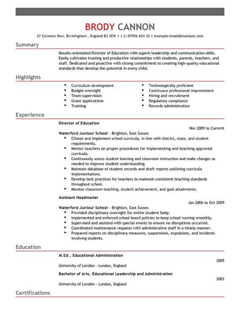 director resume   professional resume writing service