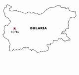 Bulgaria Nazioni Bulgarien Cartine Landkarte Condividi sketch template