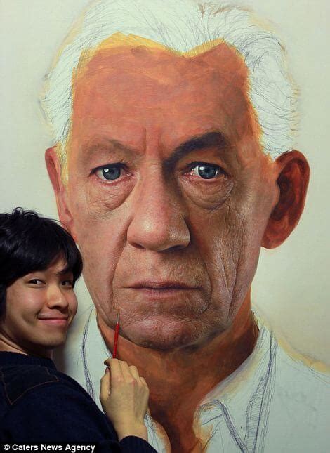 Artist Joongwon Jeong Hyper Realistic Art Paintings Look
