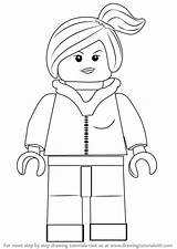 Lego Draw Movie Wyldstyle Drawing Step Coloring Pages People Man Drawings Drawingtutorials101 Figure Disney Printable Party Tutorials Film Cartoon Choose sketch template