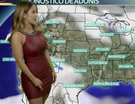 Weather Girl Jackie Guerrido Sets Temperatures Soaring Is This Why