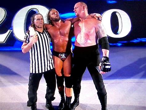 Undertaker And Shawn Michaels Helps Triple H After Fight