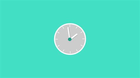 motion graphic time screen animation animation motion clock