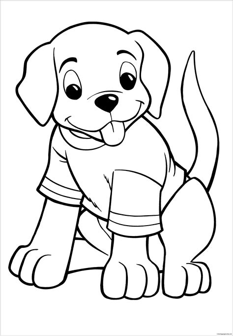 great puppy coloring page  coloring pages