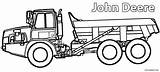 Deere Coloring John Pages Tractor Printable Kids Cool2bkids Template Logo Cars Templates sketch template