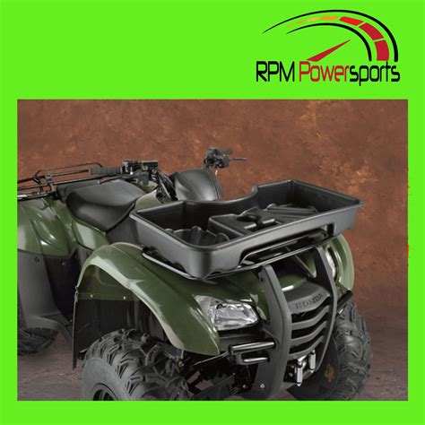 moose utility division atv front basket wout cover   ebay