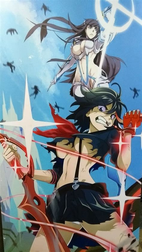 ryuko and satsuki anime kill la kill kill a kill anime