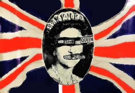 Sex Pistols God Save The Queen Mixed Media By Enki Art