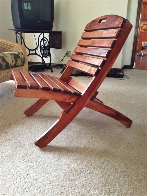 Diy Wooden Lawn Chairs How To Make A Folding Cedar Lawn Chair Diy