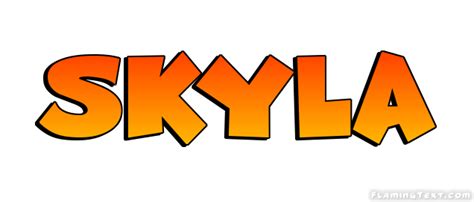 skyla ロゴ フレーミングテキストからの無料の名前デザインツール