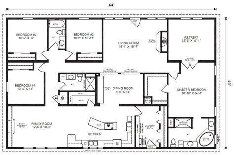 large modular home floor plans  good modular homes floor plans  ranch modular home floor