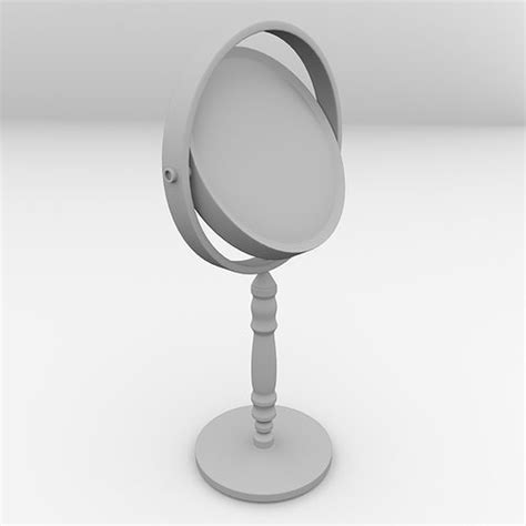 mirror 3d model 3ds fbx blend dae
