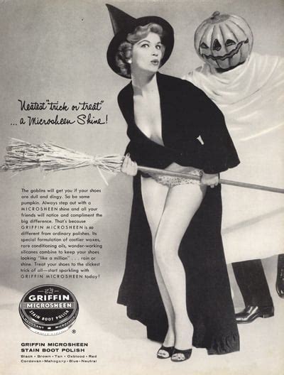 Trick Or Treat Indeed Vintage Halloween Ads Popsugar Love And Sex