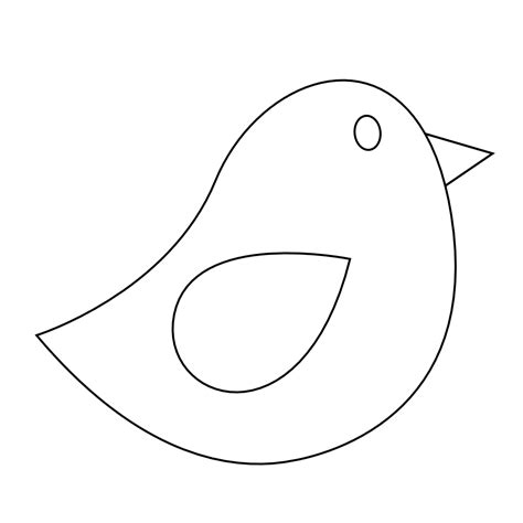 bird outline clip art clipartsco